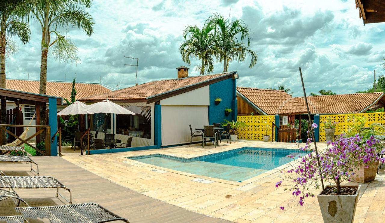 Pousada Recanto Da Vo Ziza Brotas Bagian luar foto